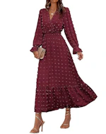 Women's Fall Maxi Dress