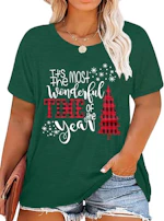 Women's Christmas Graphic Tee