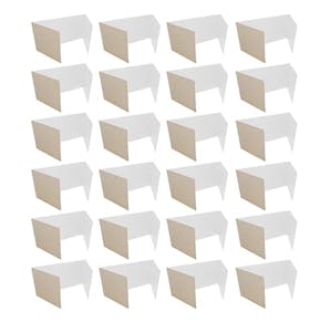 Corrugated Privacy Shield 24-Pack
