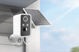 Solar Security Camera, Only $17.19 on Amazon (Reg. $39.99) card image