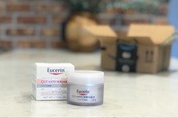 Get 2 Jars of Eucerin Q10 Anti-Wrinkle Cream for $14 on Amazon card image