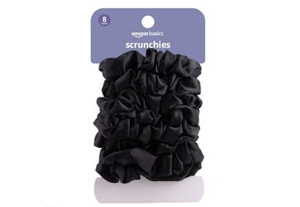 Amazon Basics Satin Scrunchies