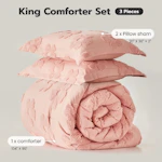King Microfiber Comforter Set