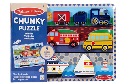 Melissa & Doug Wooden Chunky Puzzle