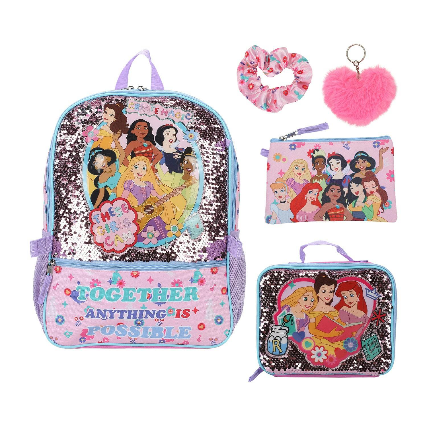 Disney Princess Backpack Set