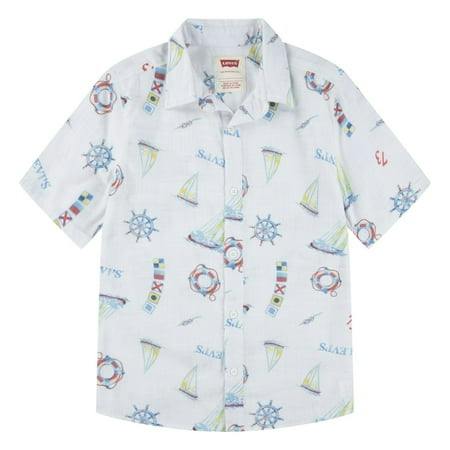 Levi's Kids' Textured Button-Up Shirt
