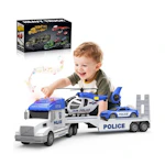 Police Truck Toy Set