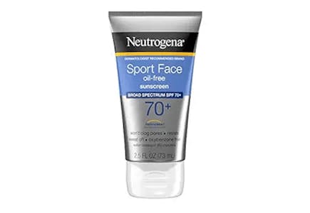 Neutrogena Sport Face Sunscreen