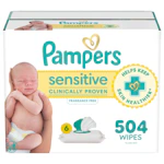 2 Pampers Sensitive Baby Wipe Boxes