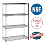 4-Shelf Wire Shelving Unit