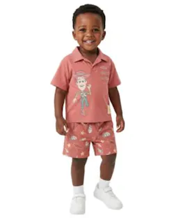 Kids' Toddler Polo and Shorts Set