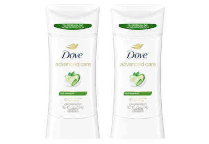 2 Dove Deodorant Sticks