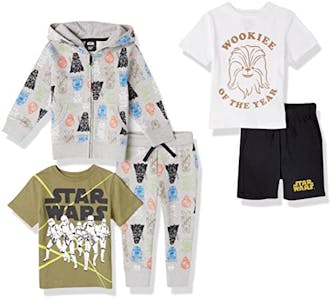 Amazon Essentials Boys' Outfit 5-Pack