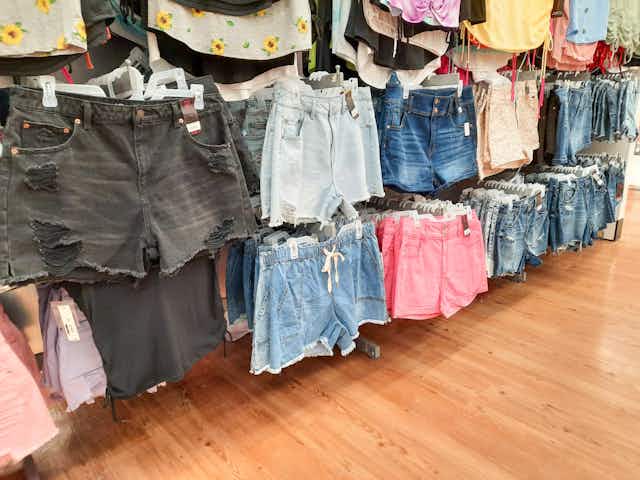 Women's Shorts, $13 or Less at Walmart card image