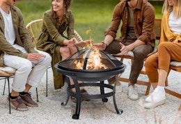 Grab This Wood Burning Fire Pit for $53.19 at Target Before It’s Gone card image