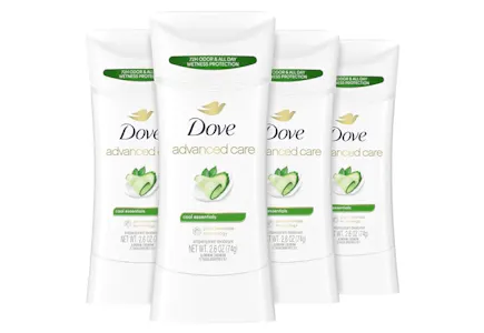 Dove Advanced Deodorant 4-Pack