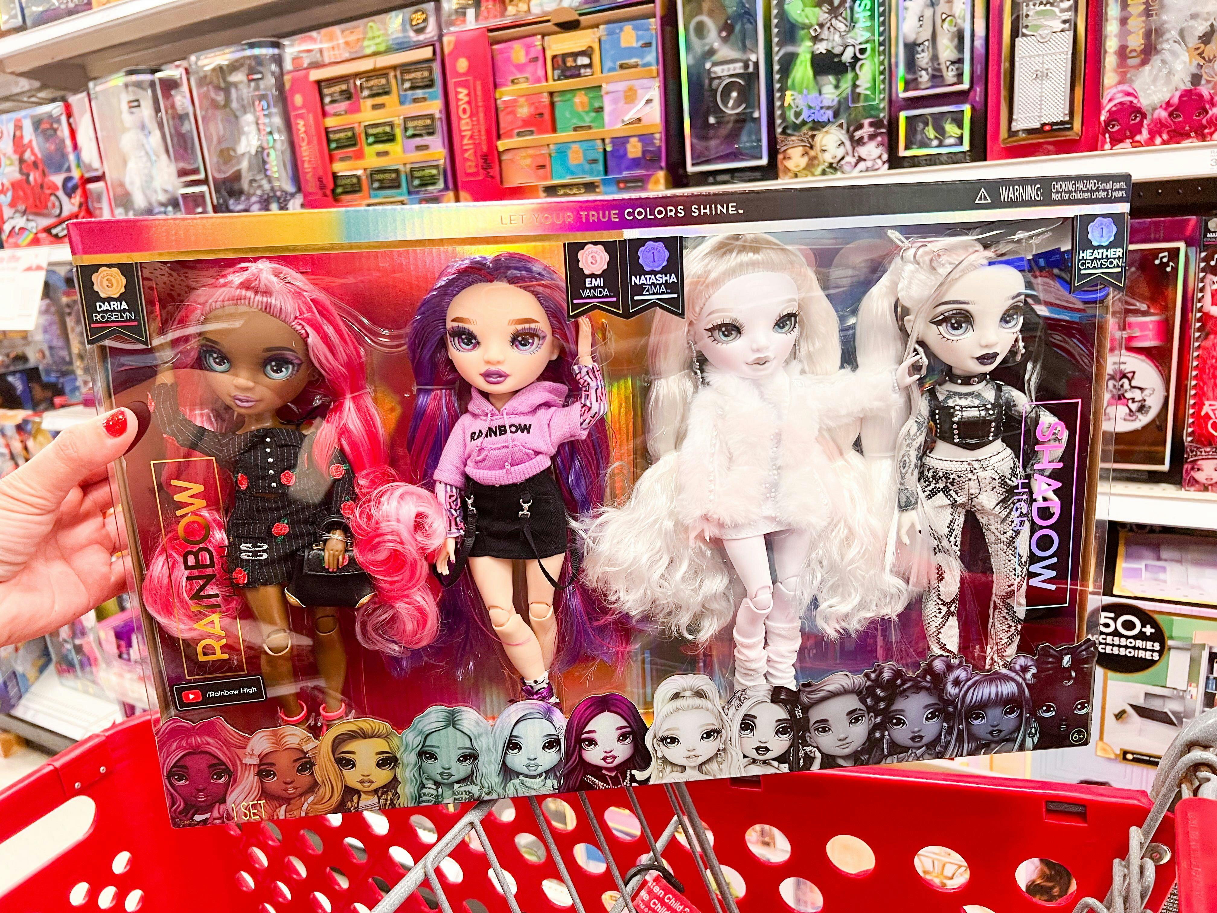 Rainbow High Toy Sale Over 50% Off at Target: $57 4-Doll Set or $95 3 ...