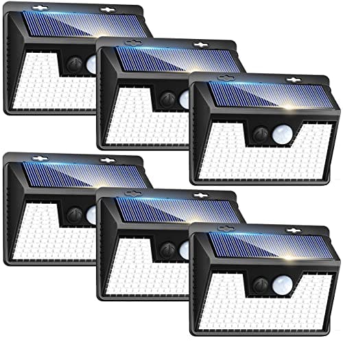 Solar Motion Sensor Lights 6-Pack