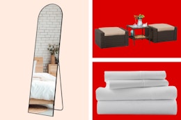 Wayfair End of Year Sale: Patio Seat Sets for $74, Sheets for $16, and More card image