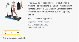 3-in-1 Treadmill Discount