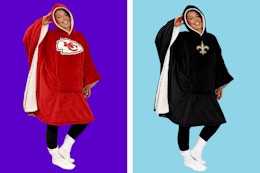 nfl hooded blanket