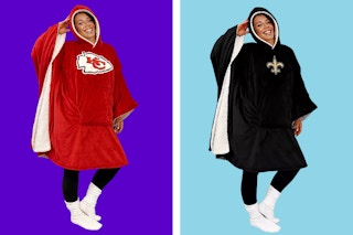 nfl hooded blanket
