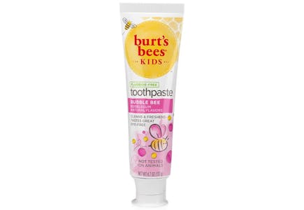 2 Burt's Bees Toothpastes