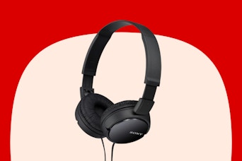 Sony ZX Series Wired On-Ear Headphones, Black MDR-ZX110