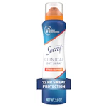 2 Secret Clinical Dry Sprays