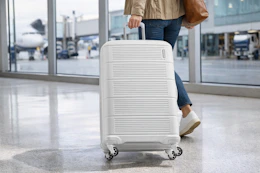 Walmart American Tourister hardside luggage