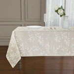 Jacquard Floral Tablecloth