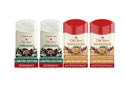 4 Old Spice Holiday Deodorants