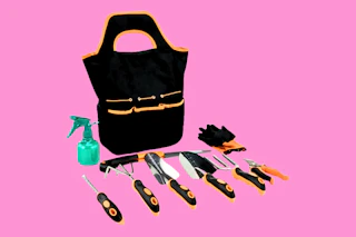 Stock image of the Foukus Garden Tool Set