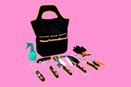 Stock image of the Foukus Garden Tool Set