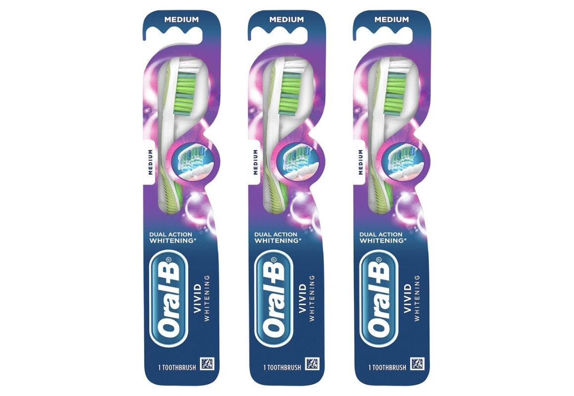 3 Oral-B Toothbrushes