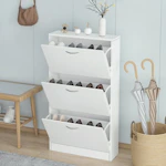 Wooden Shoe Cabinet