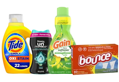 4 P&G Laundry Items