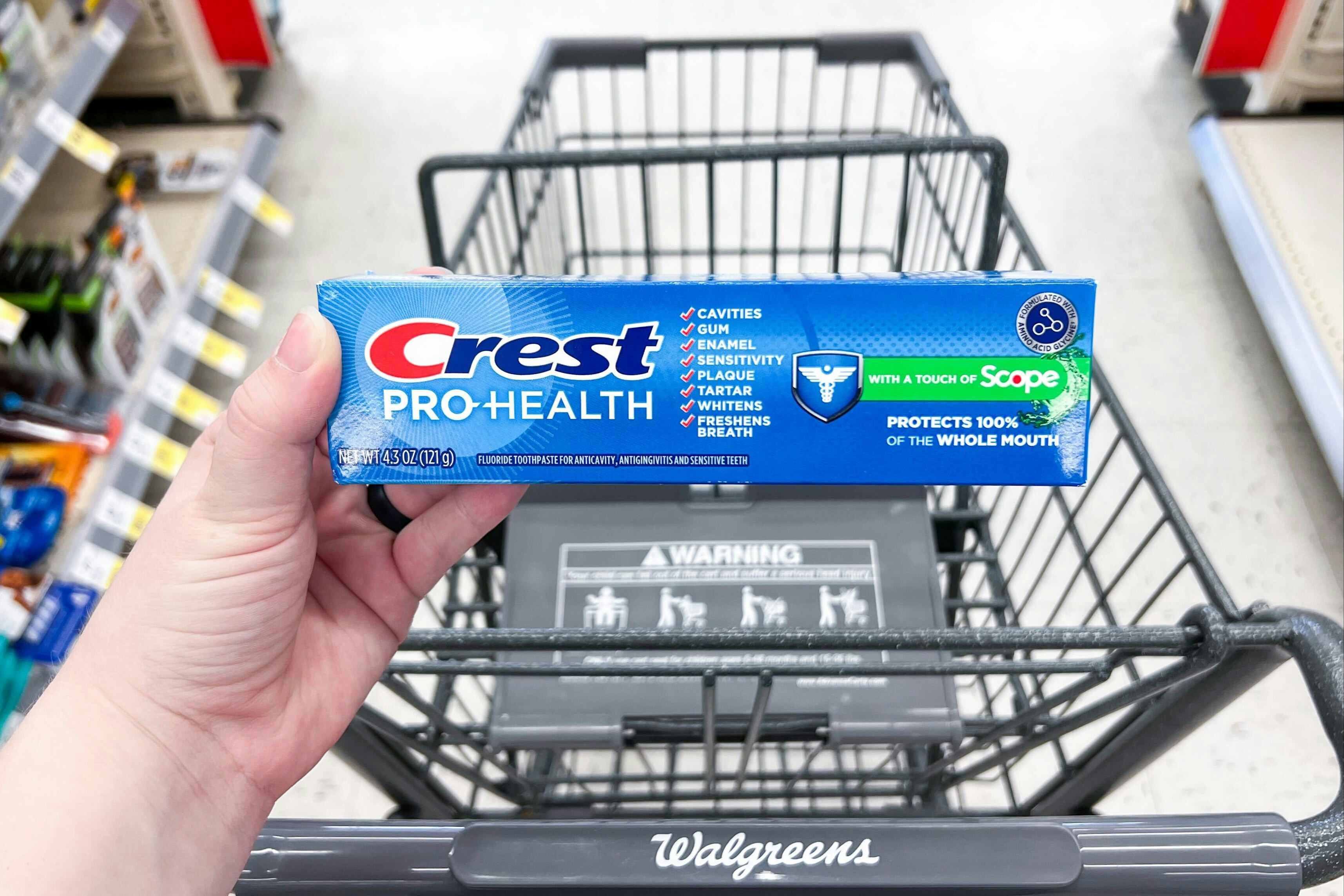 Free Crest Toothpaste at Walgreens