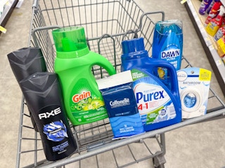 dawn febreze cottonelle purex axe gain walgreens haul