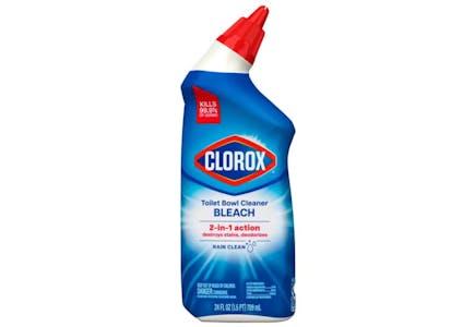 2 Clorox Bleach Toilet Bowl Cleaners