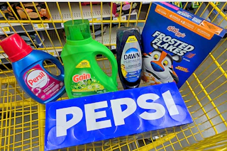 dollar general matchup groceries in cart