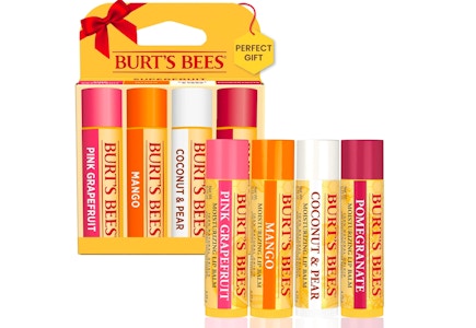 12 Burt's Bees Lip Balms