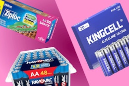 Major Savings on Batteries, Toilet Paper, and More Essentials on Amazon card image