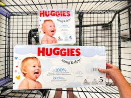 Save Up to $10 on Huggies® Snug & Dry™ Diapers at Retailers Nationwide card image