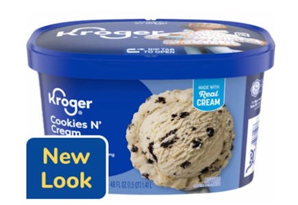 Kroger Ice Cream Tub