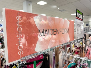 A Maidenform sign.