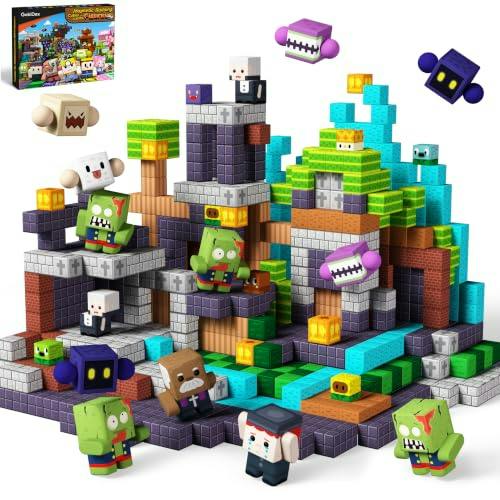 Magnetic Building Blocks Playset