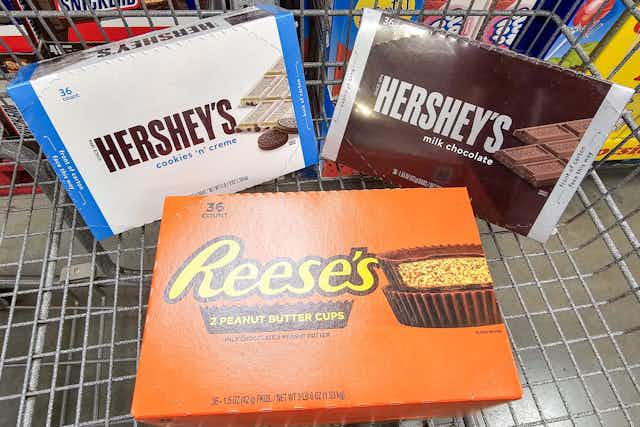 Get Full-Size Reese's or Hershey's Candy Bars for $0.83 Each at Sam's Club card image