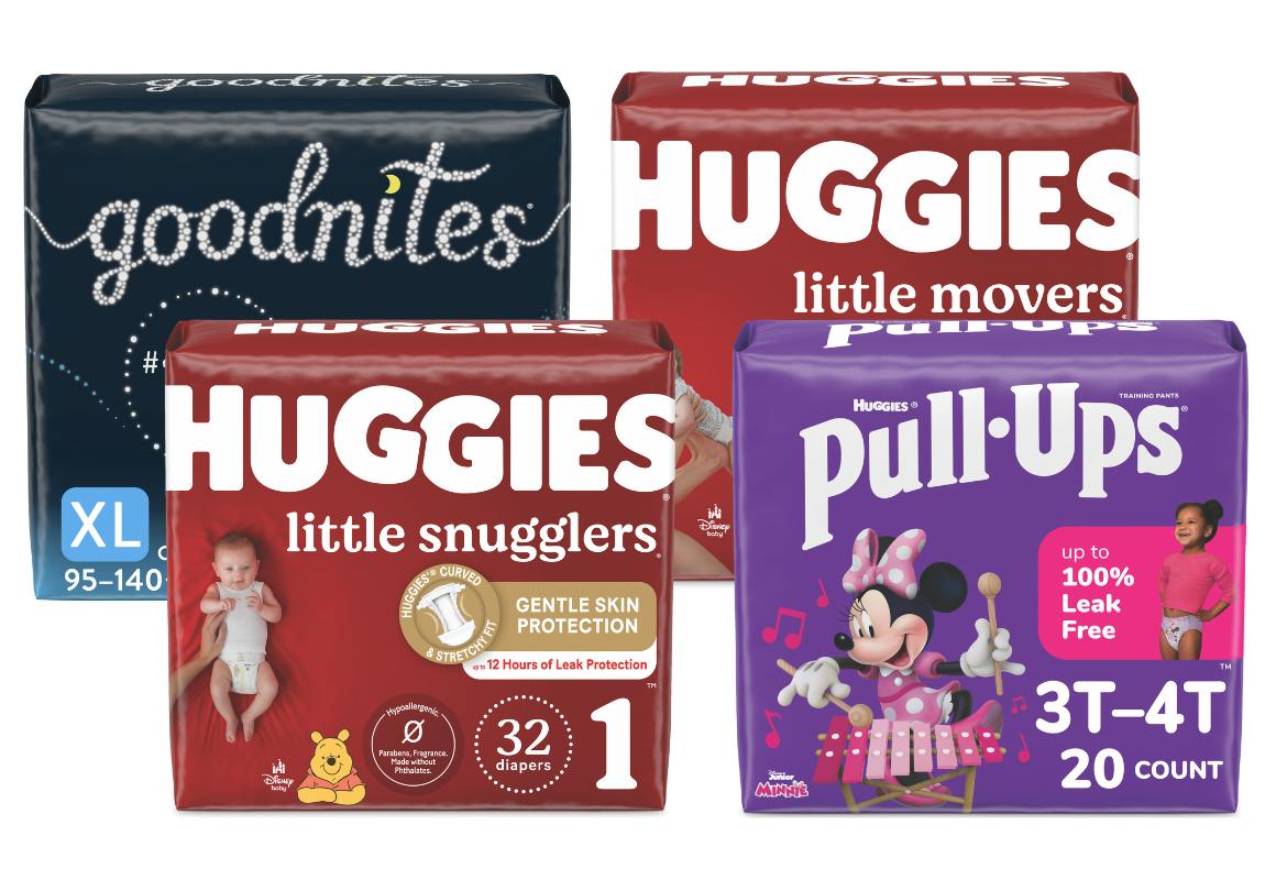4 Diaper Packs