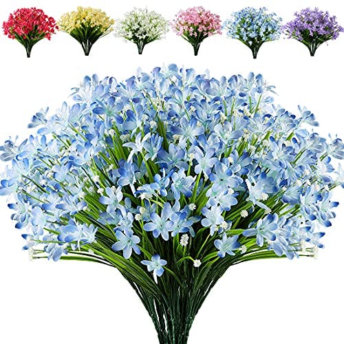 Artificial Flowers 12-Pack